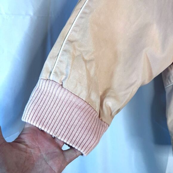 Mulberry Street Vintage Pink‎ Retro Granny Core Button Front Jacket Size Large - Picture 5 of 15